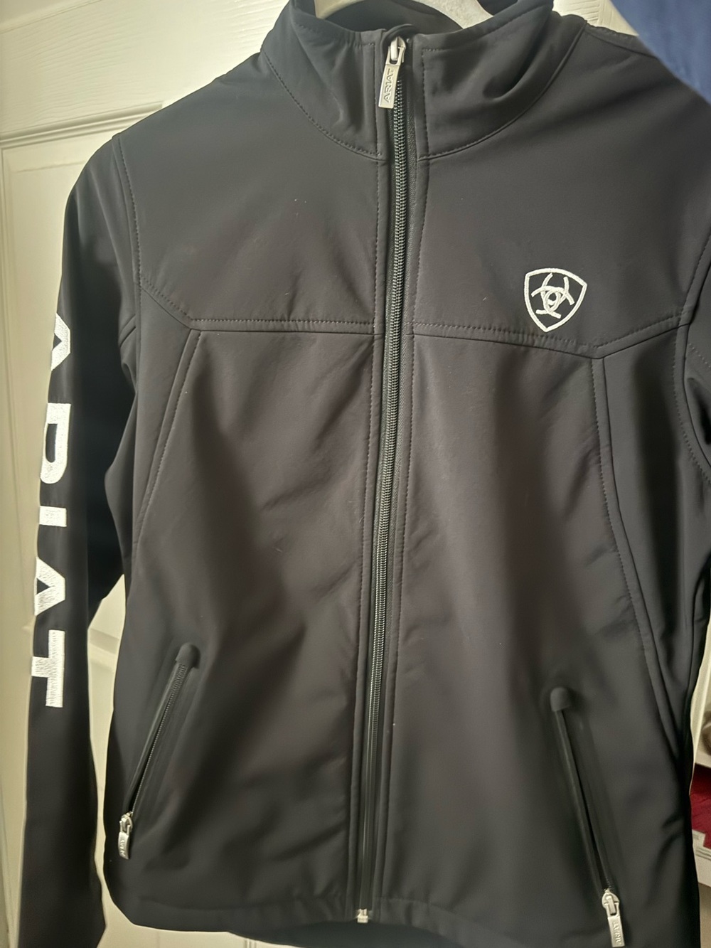 Woman’s black Ariat Jacket & Vest Set